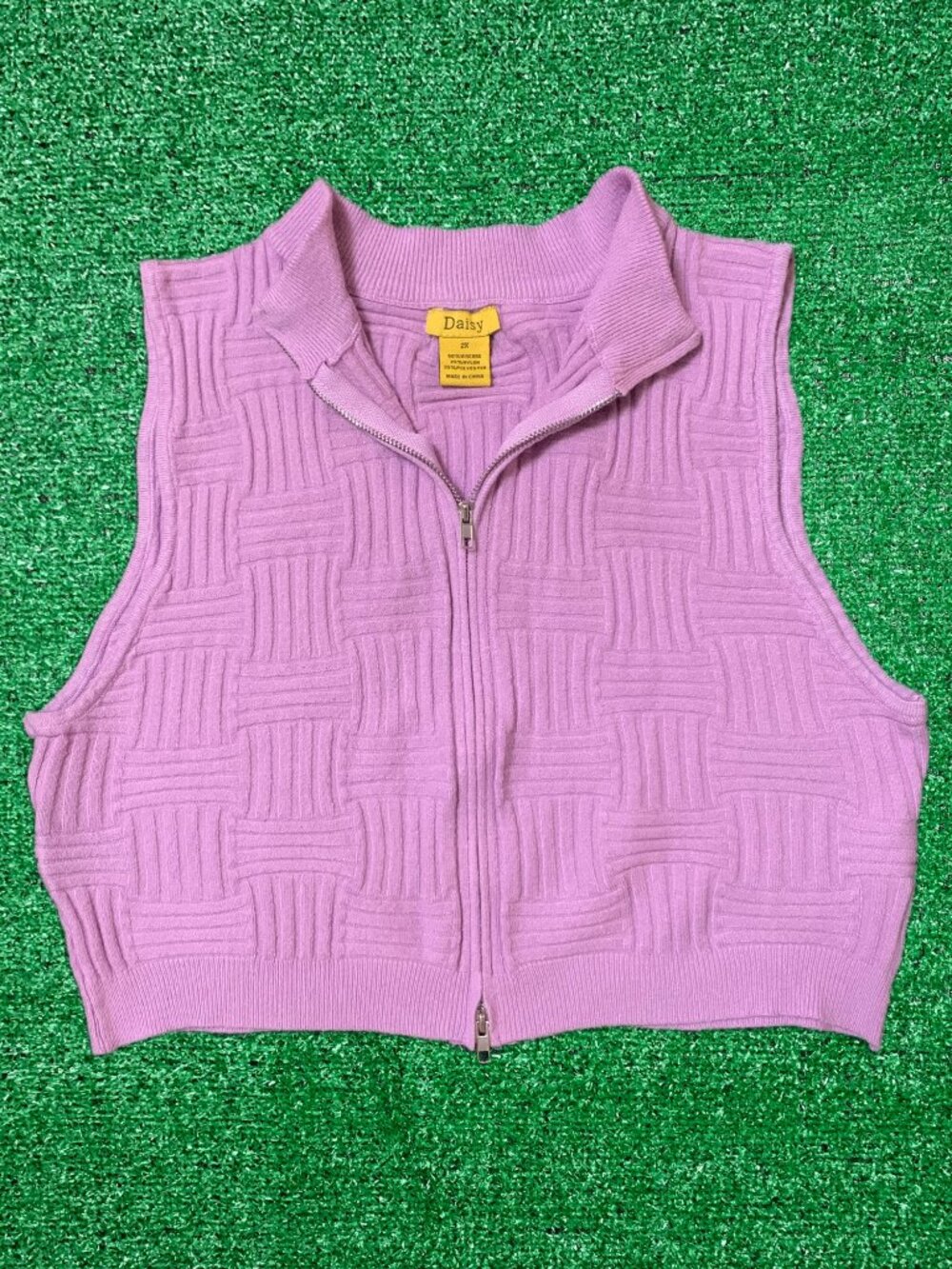 CUTE SOFT KNIT CROPPED TOP/VEST